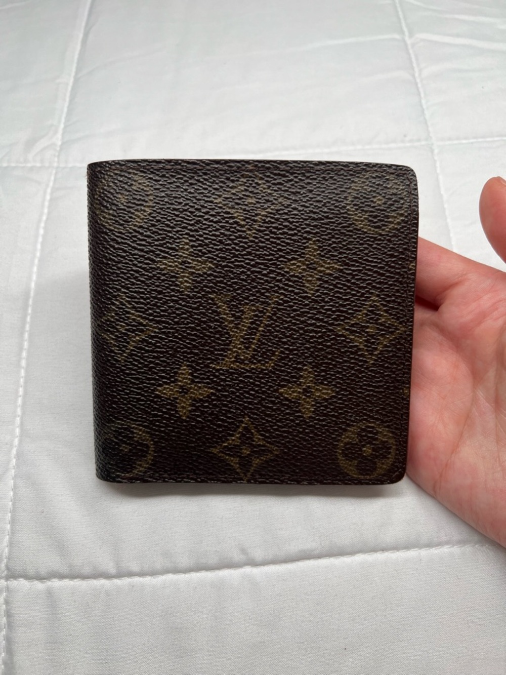 Louis Vuitton Brown Monogram Canvas Bi-Fold Wallet